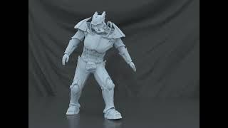 Tesla Power armor dance animation