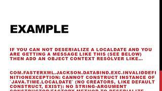 How To Fix com.fasterxml.jackson.databind.exc.InvalidDefinitionException