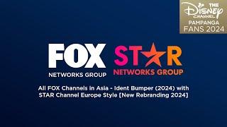 All FOX Channels in Asia - Ident Bumper (2024) with STAR Channel Europe Style [New Rebranding 2024]