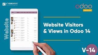 Website Visitors and Views in Odoo 14 | Odoo 14 Website Builder