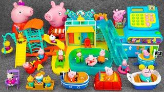 91 Minutes Satisfying with Unboxing Cute Peppa Pig Swimming Pool Toys Collection ASMR | Review Toys