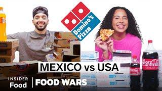 US vs Mexico Domino's | Food Wars | Insider Food