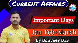 UPSSSC PET | Important National and International Days | January, Feb and March Important Days