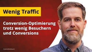 Zu wenig Verkäufe oder Leads für A/B-Testing? So geht Conversion-Optimierung mit wenigen Conversions