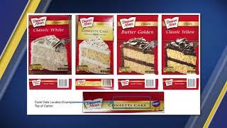 Duncan Hines cake mixes recalled over salmonella concerns