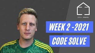 Javascript - Code Solve - Week 2