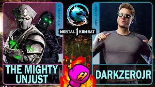 MK1 The Mighty Unjust (NOOB SAIBOT) VS Darkzerojr (JOHNNY CAGE)Mortal Kombat 14K 60ᶠᵖˢ