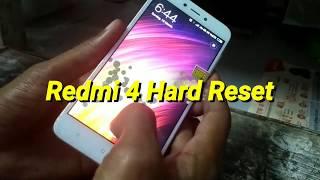 Redmi 4 Hard Reset