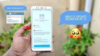 Redmi Note 5 MIUI 12 Update Rolling Out | MIUI 12 Official Global Stable Update For Note 5?