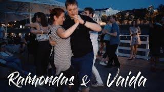 Raimondas Vaida  party dance in Vilius