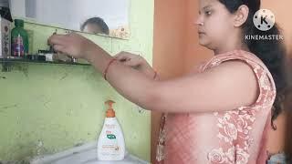 Indian housewife cleaning vlog in nighty ll deep cleaning vlog Desi style ll #cleaningvlog