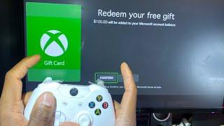 How to get free $100 XBOX CODE on XBOX in 2024 *Unpatched*