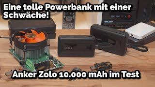 Anker Zolo Powerbank mit 10.000 mAh und 30W im Test