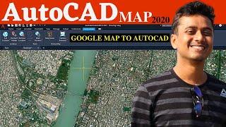 Google map to AutoCAD | AutoCAD LT software (2020)