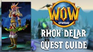 Rhok´Delar - WoW Classic - Epic Hunter Quest Bow + Stab + Quiver / Guide Deutsch 2020