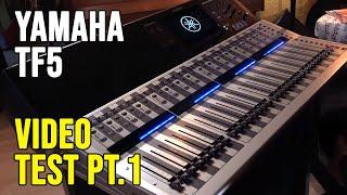 Yamaha TF5 Digital Mixing Console Video Test Pt.1 | Funzionalità generali