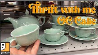 GOODWILL OC California thrift shop with me for awesome vintage haul, decor, and useful items