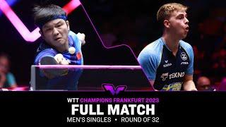 FULL MATCH | Truls MOREGARD vs FAN Zhendong | MS R32 | #WTTFrankfurt 2023