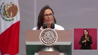 Discurso de la secretaria de Energía, Rocío Nahle, en el 85 Aniversario de la Expropiación Petrolera