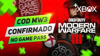 BOMBA! COD MW3 CONFIRMADO no GAME PASS para XBOX e PC AMANHÃ!