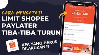 Limit Shopee Paylater Tiba Tiba Berkurang ?? Ini Penjelasannya Dan Tips Cara Mengatasinya !