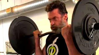 Hugh Jackman workout for Wolverine 2024 Deadpool 3 "Becoming Wolverine Again"