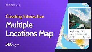 WordPress Interactive Map with Multiple Locations | JetEngine & Gutenberg