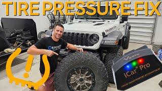 Fix Your Off-road Tire WEAR Tire Chalk Test / JScan Tire Pressure Programming 2024 Jeep Wrangler JL