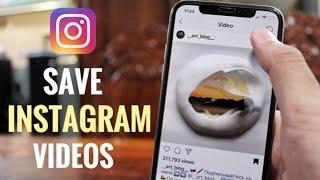 How To Save Instagram Video To Cameraroll On IPhone Easy