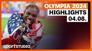 Olympia Highlights Sonntag 04.08. | Paris 2024 | sportstudio