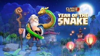 Celebrating the Year of the Snake!  Clash of Clans New Season