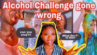 Reacting to the CRAZIEST Alcohol challenge videos (disturbing) || Vera Ros || Nigerian Youtuber