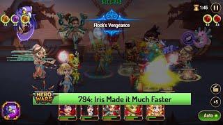 Let's Play Hero Wars 794: Iris Destroys the Competition in the Summertime Nostalgia Brawls Event