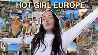 the ULTIMATE guide to hot girl euro! summer aesthetic, amazon finds, prep and pack + travel advice!