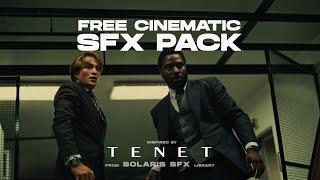 30 Free Cinematic Sounds | Inspired by TENET OST | SOLARIS SFX Library | Premiere Cuts Store