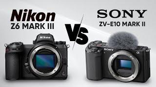 Nikon Z6 Mark III and Sony ZV-E10 Mark II - Specs & Rumors!