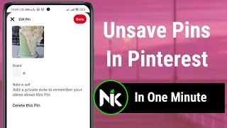 How To Unsave Pins On Pinterest 2024