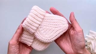  The Cutest & Easiest Crochet Baby Socks for Newborns 