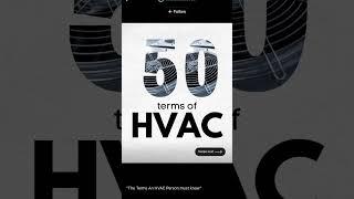 50 HVAC terms