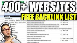 How to Get INSANE Backlinks to Your Website ($$$BLACKHAT BACKLINKS SEO STRATEGY)