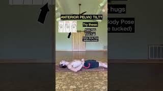 Anterior pelvic tilt fix  #anteriorpelvictilt #pelvictilt #pelvicfloor #yogabenefits #yoga