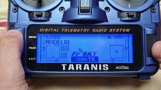 Taranis X9D Plus SE 2019 first power on