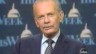 ABC World News Now (USA) David Brinkley Retrospective June 13, 2003