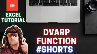 DVARP Function #shorts Microsoft Excel Tutorial