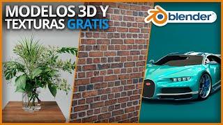 Mejores Páginas para Descargar Modelos 3d y Texturas GRATIS