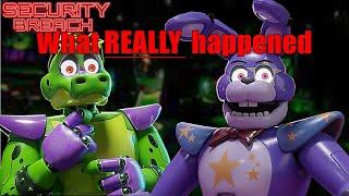 The TRUE story of Glamrock Bonnie | Fnaf Security Breach