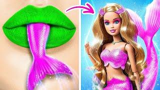 Rich VS Broke Mermaid Makeover ‍️ Funny Situations & Cool Makeover Hacks by YayTime!FUN