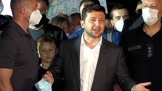 Володимир Зеленський відвідав Івано-Франківську область