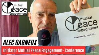 Alec Gagneux, der entschlossene Friedensstifter hinter dem Mutual Peace Engagement Meeting