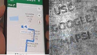 HOW TO USE GOOGLE MAPS TO REACH YOUR DESTINATION| NAVIGATION USING GOOGLE MAPS